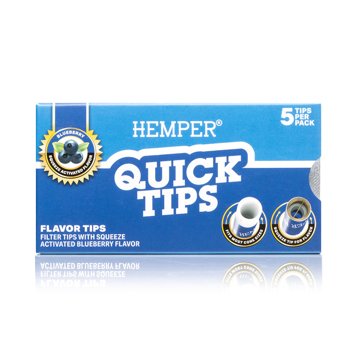 HEMPER - Blueberry Quick Tips - Display 10ct