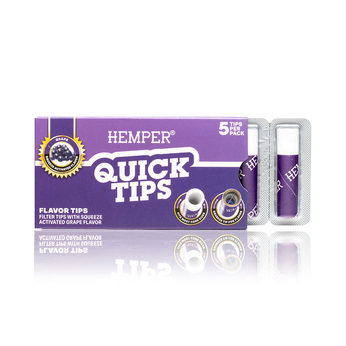 HEMPER - Grape Quick Tips - Display 10ct