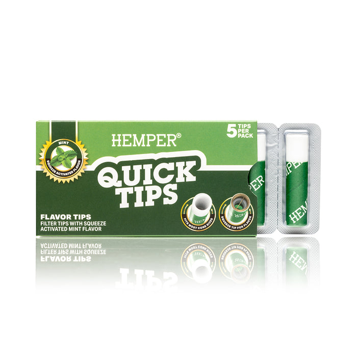 HEMPER - Spearmint Quick Tips - Display 10 Count