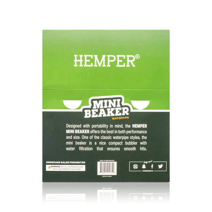 HEMPER - Mini Beaker Display 4 Count