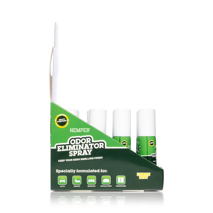 Hemper - Odor Eliminator Spray Display 12 Count