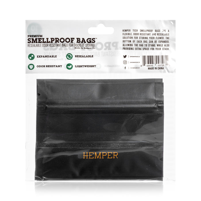 Hemper - Small Smell Proof Bags - 10ct