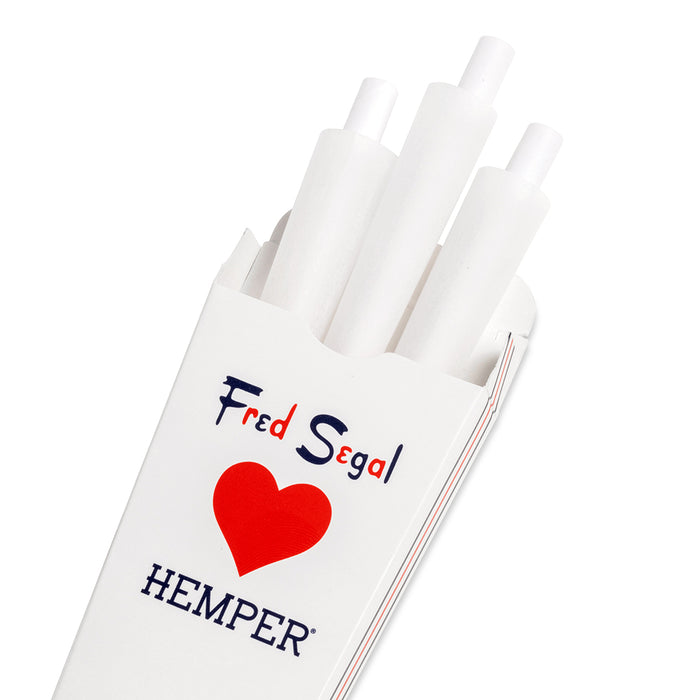 Hemper x Fred Segal - King Size French White Paper Cones