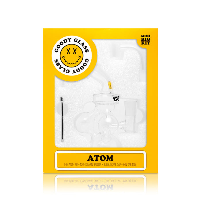 Goody Glass - Atom Mini Dab Rig 4-Piece Kit