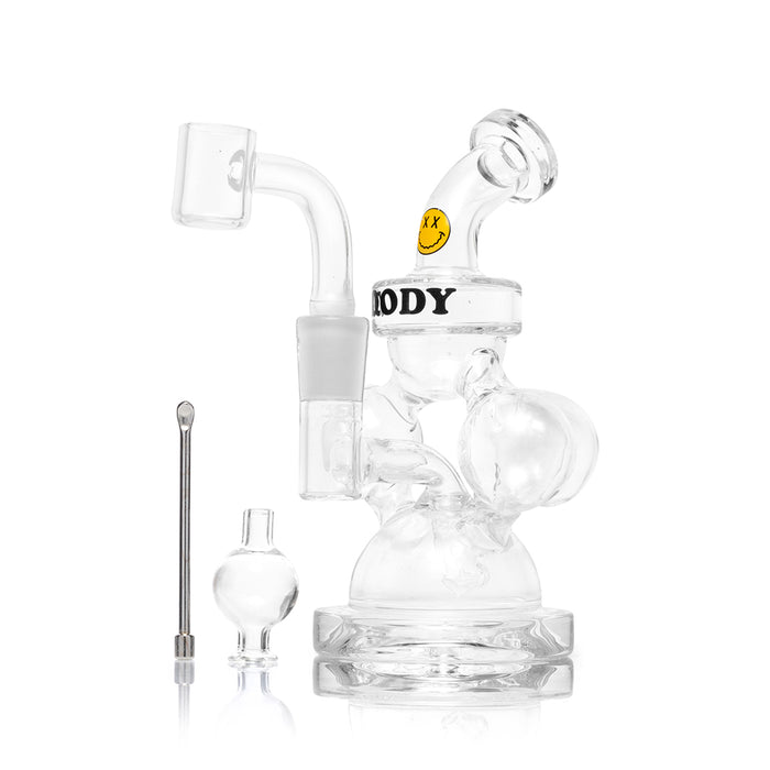 Goody Glass - Atom Mini Dab Rig 4-Piece Kit