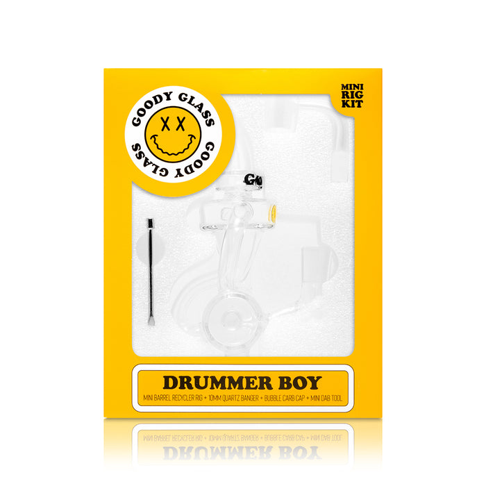 Goody Glass - Drummer Boy Mini Dab Rig 4-Piece Kit