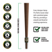 Pre-Rolled 2pk King Size Glass Tipped Hemp Cones| 12ct Display