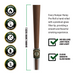 Pre-Rolled 4pk Mini Size Glass Tipped Hemp Cones | 12ct Display