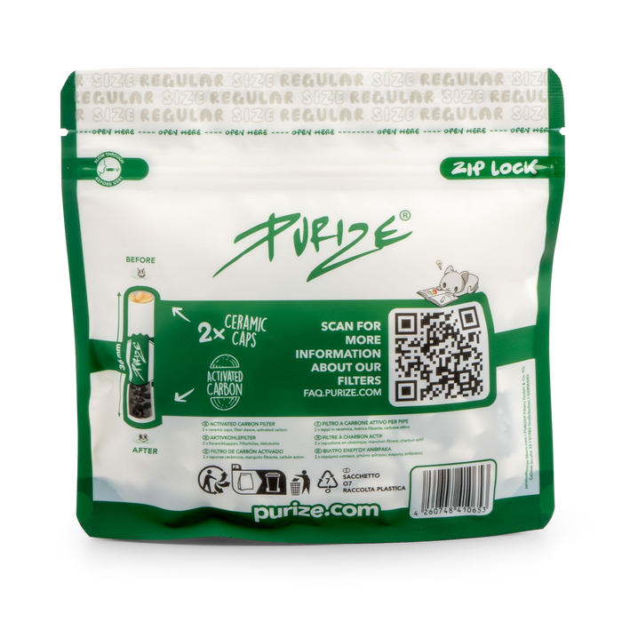 8x 50 Purize® Regular Size | White