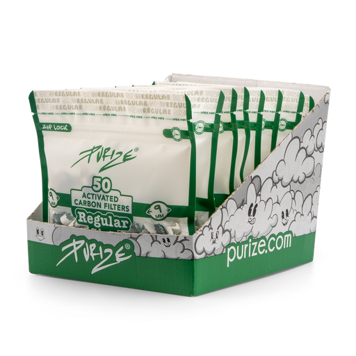 8x 50 Purize® Regular Size | White