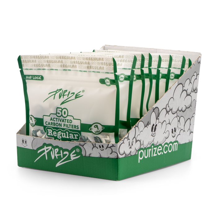 8x 50 Purize® Regular Size | White