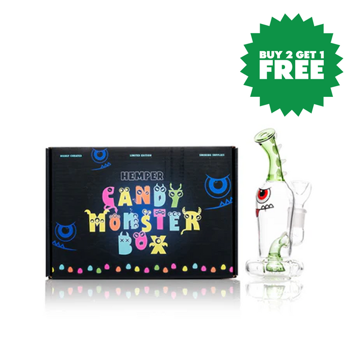 HEMPER - Candy Monster Bong 6"