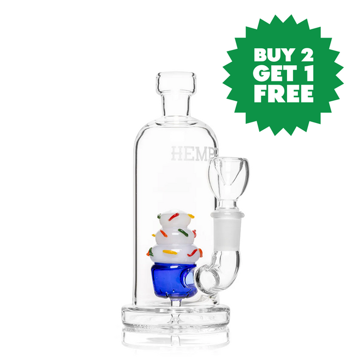 HEMPER - Cupcake Bong 6"