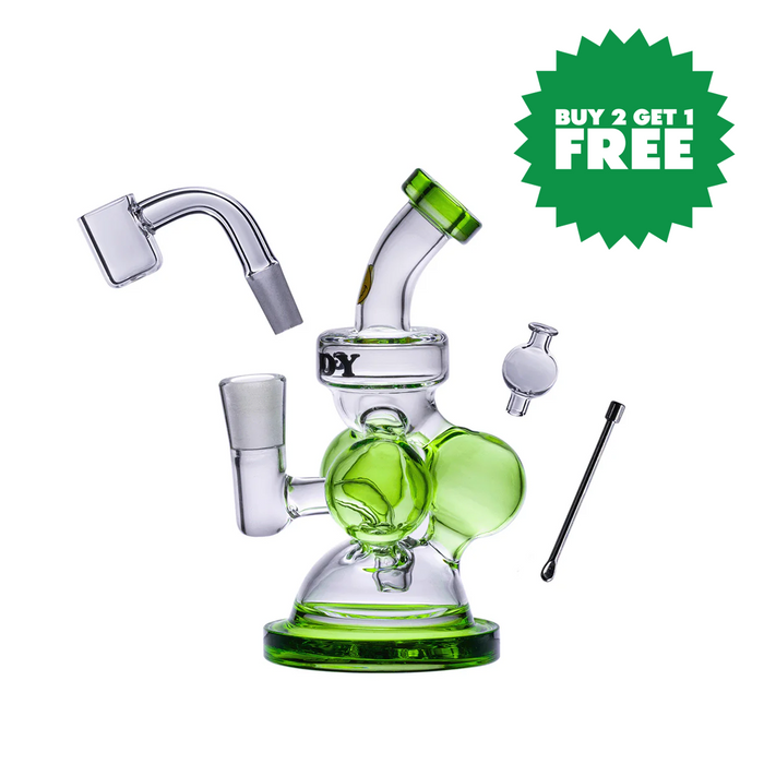 Goody Glass - Atom Mini Dab Rig 4-Piece Kit