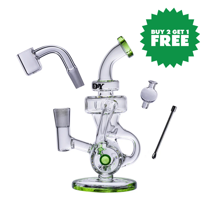 Goody Glass - Drummer Boy Mini Dab Rig 4-Piece Kit