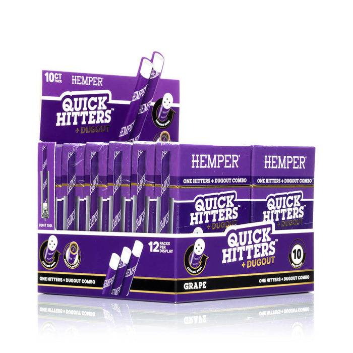 HEMPER Quick Hitters Dugout - Grape - Display