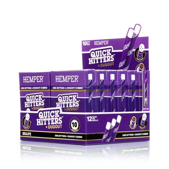HEMPER Quick Hitters Dugout - Grape - Display