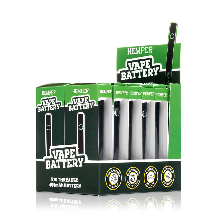 510 Thread Vape Battery - Display