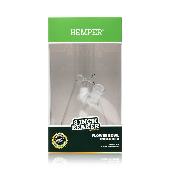 HEMPER - Beaker Bong 8"