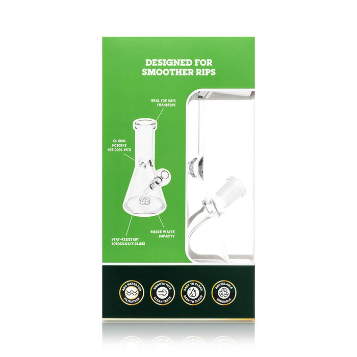 HEMPER - Beaker Bong 8"