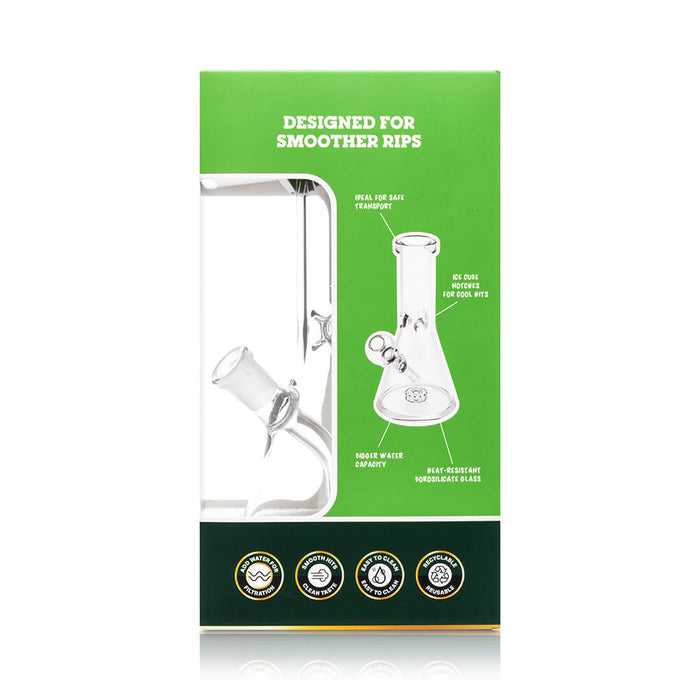HEMPER - Beaker Bong 8"