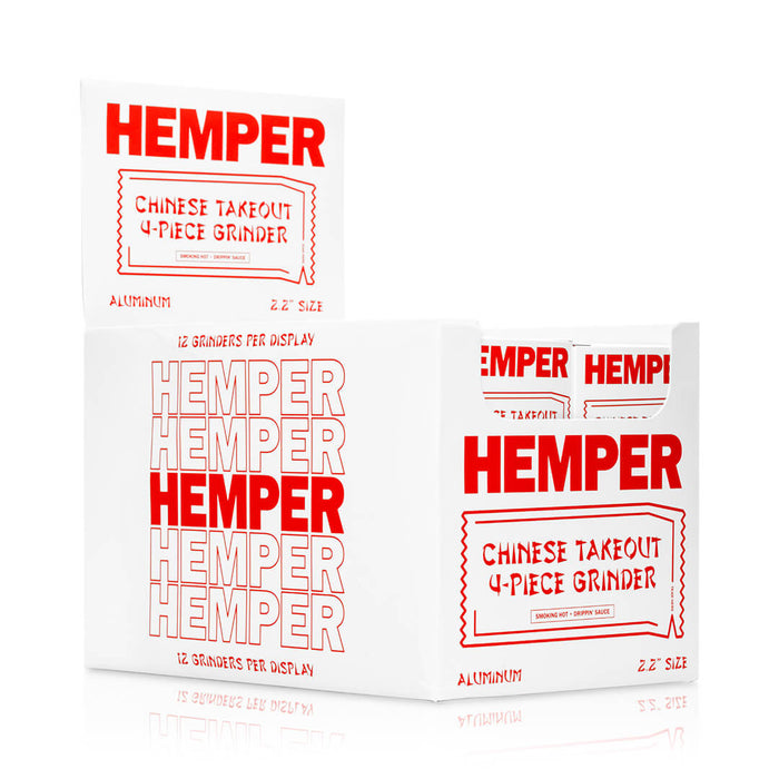 Display - Hemper - Themed Chinese Takeout Grinder - Large