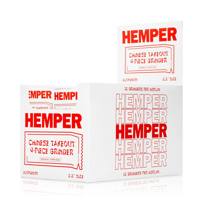 Display - Hemper - Themed Chinese Takeout Grinder - Large