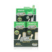Display - Hemper Ultra Thin Cones & Ez Filler  - Natural Brown 1 1/4 Size 6 Pack