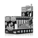 Display - Hemper Ultra Thin Cones & Ez Filler  - Classic White Mini Size 10 Pack