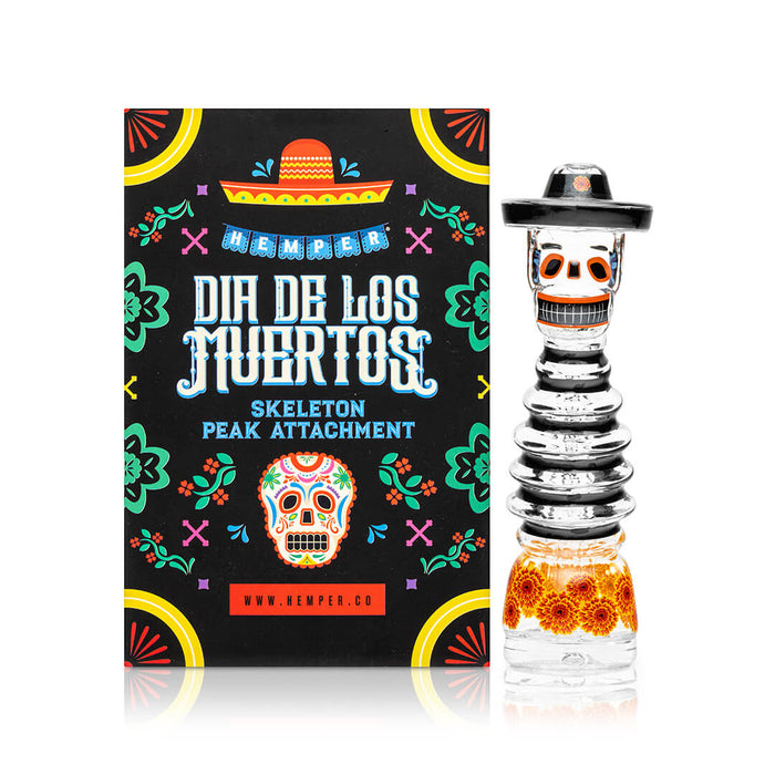 Dia De Los Muertos Skeleton Puffco Peak Attachment