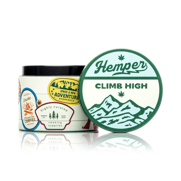 Display - Hemper - Themed Happy Camper Grinder - Large