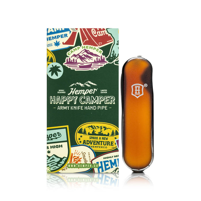 Happy Camper Army Knife Pipe