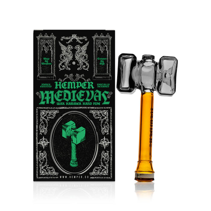 Medieval Warhammer Hand Pipe
