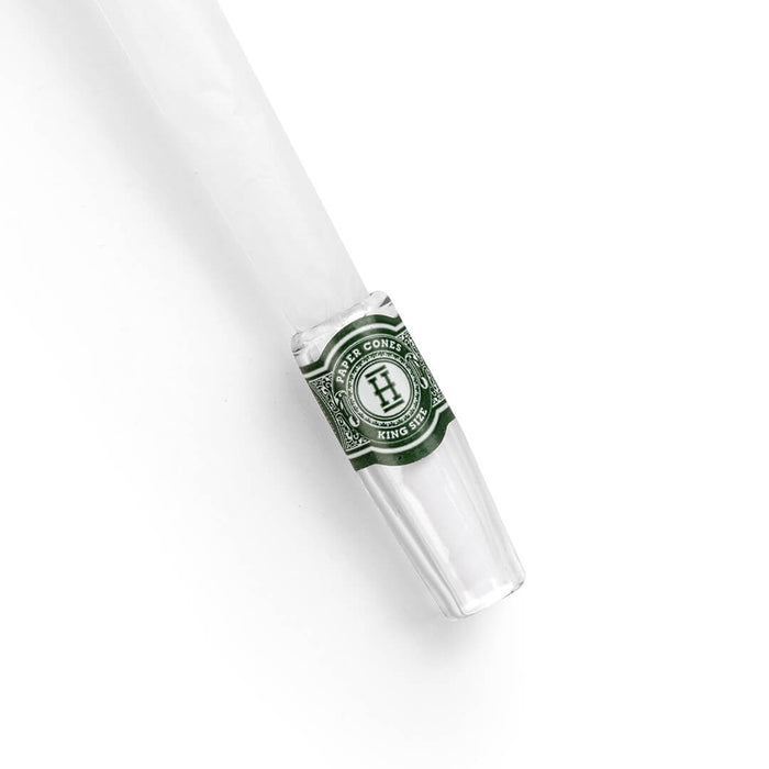 Hemper - King Size Glass Tipped Paper Cones - Display Box