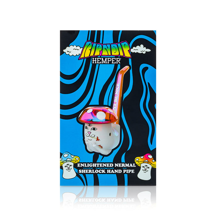 Ripndip X Hemper - Enlightened Nermal Sherlock Pipe