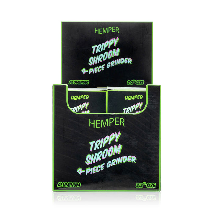 Display - Hemper - Themed Trippy Shroom Grinder - Large