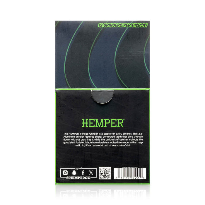 Display - Hemper - Themed Trippy Shroom Grinder - Large