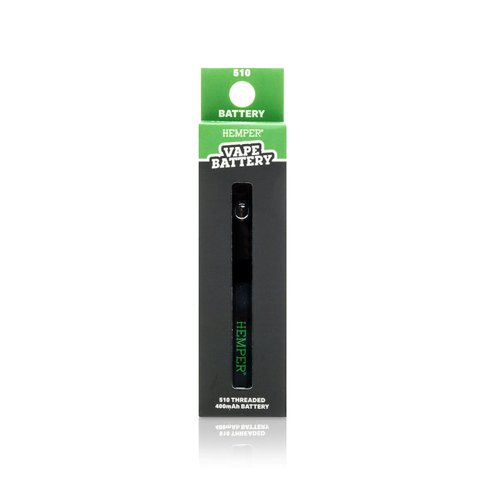 Display - Hemper Regular 510 Battery Pen With Stock Usb Charger - 18ct