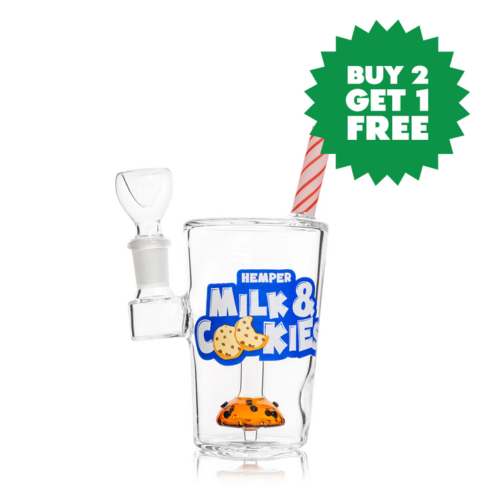 HEMPER - Milk and Cookies Bong 6"