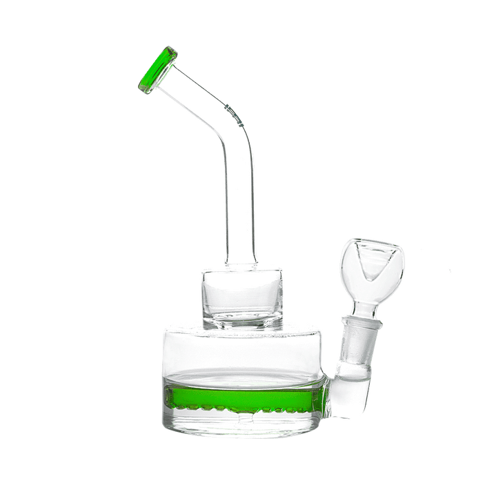 Inline Puck Bong 7"