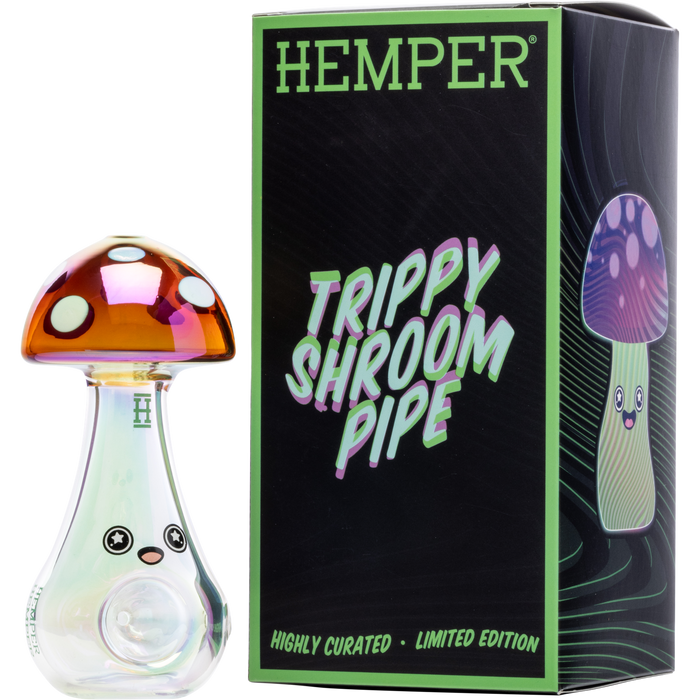 HEMPER- Trippy Shroom Pipe