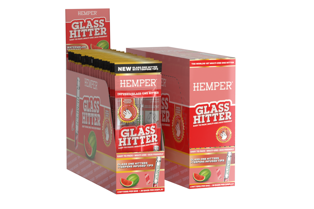 HEMPER - Watermelon Infused Glass One Hitter