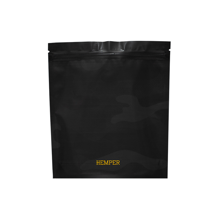 10x HEMPER Camo Smell Proof bags - Large