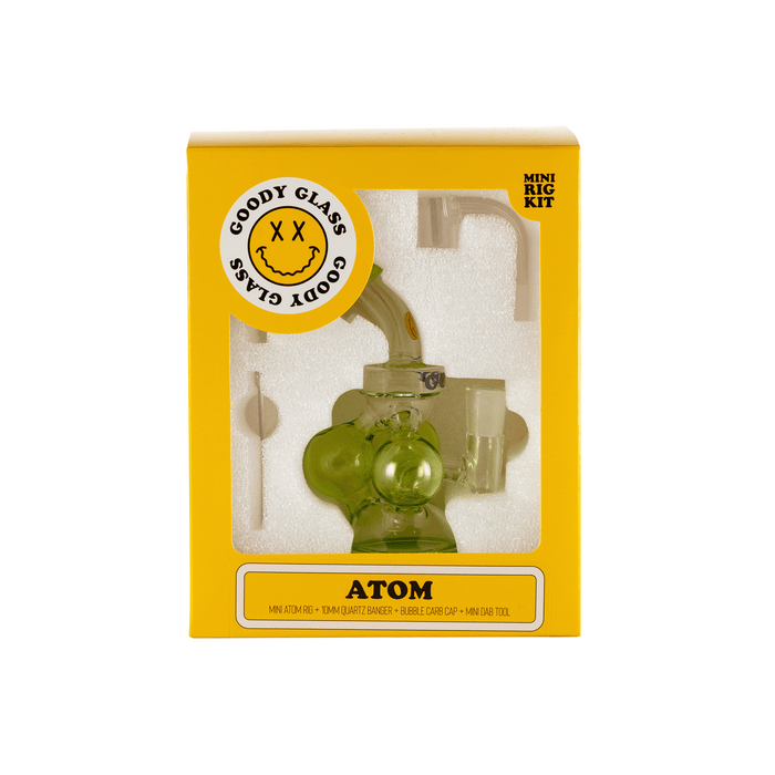 Goody Glass - Atom Mini Dab Rig 4-Piece Kit